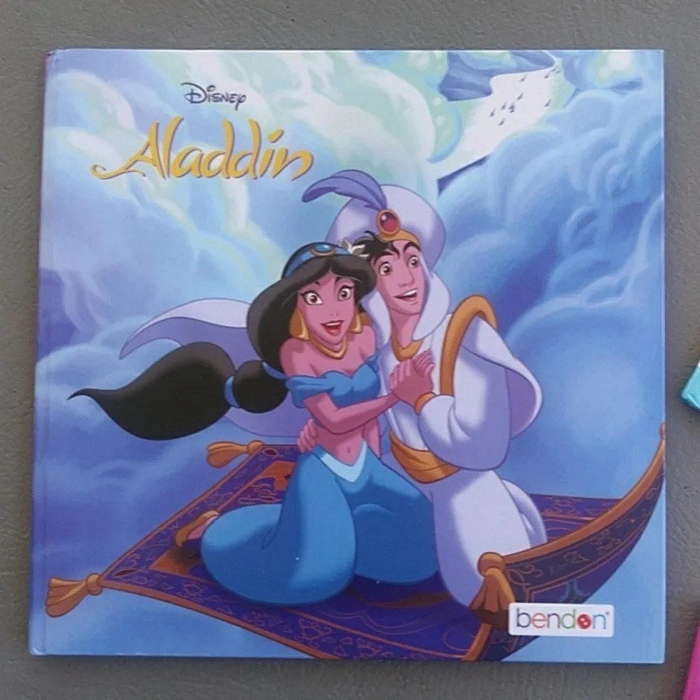 Disney Bendon Kids Storybook Set - Belle, Jasmine and Alice in Wonderland